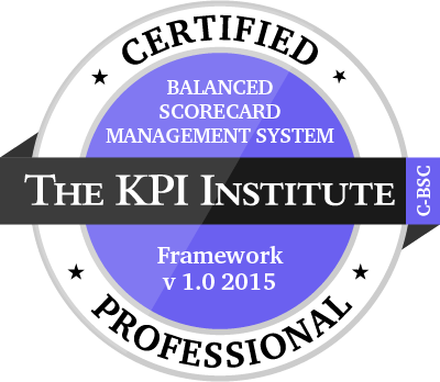 الشهادة الاحترافية المعتمدة في نظام إدارة بطاقة الأداء المتوازن (C-BSC) - Certified Balanced Scorecard Management System Professional