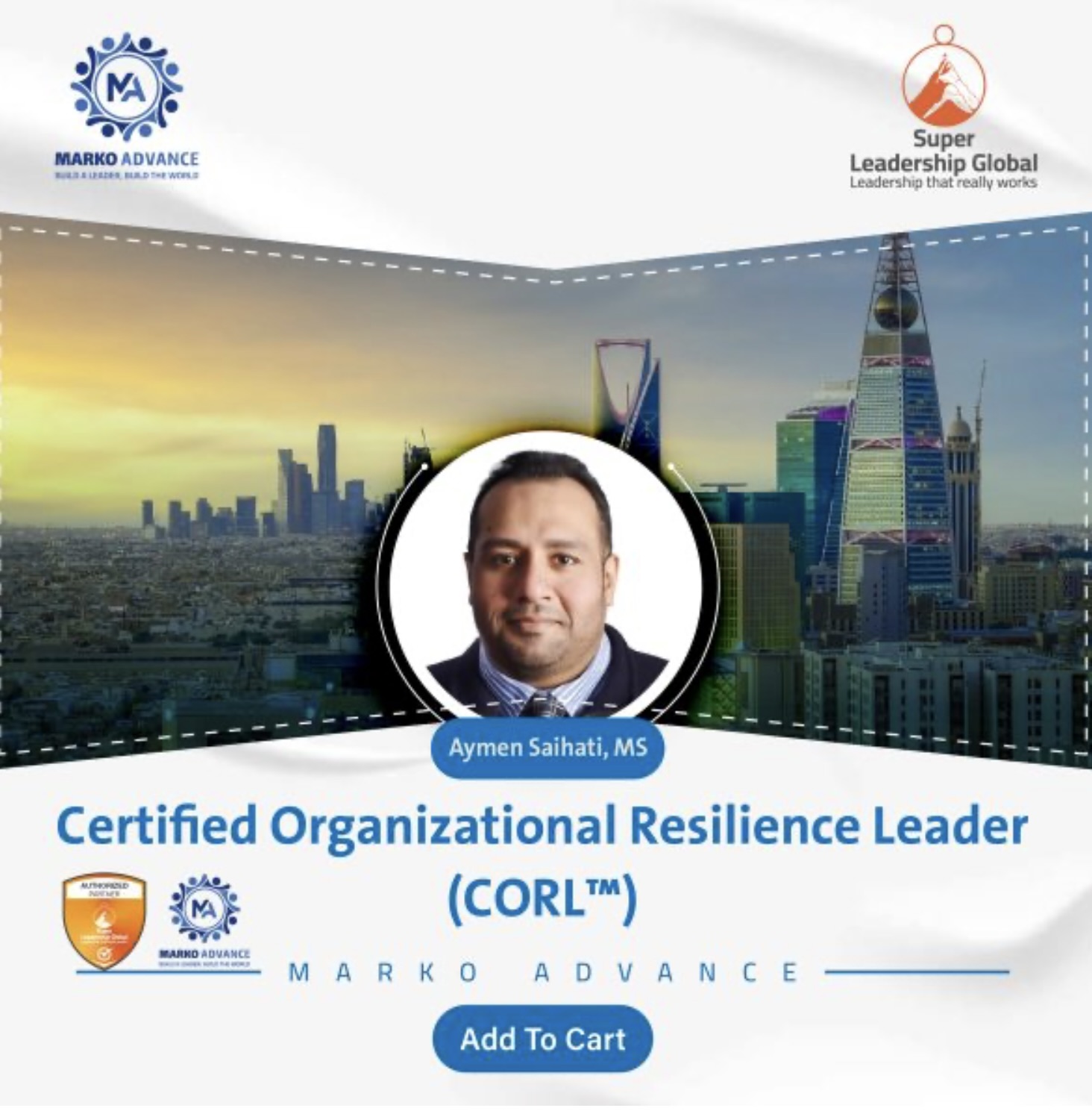 Certified Organizational Resilience Leader™ (CORL™)