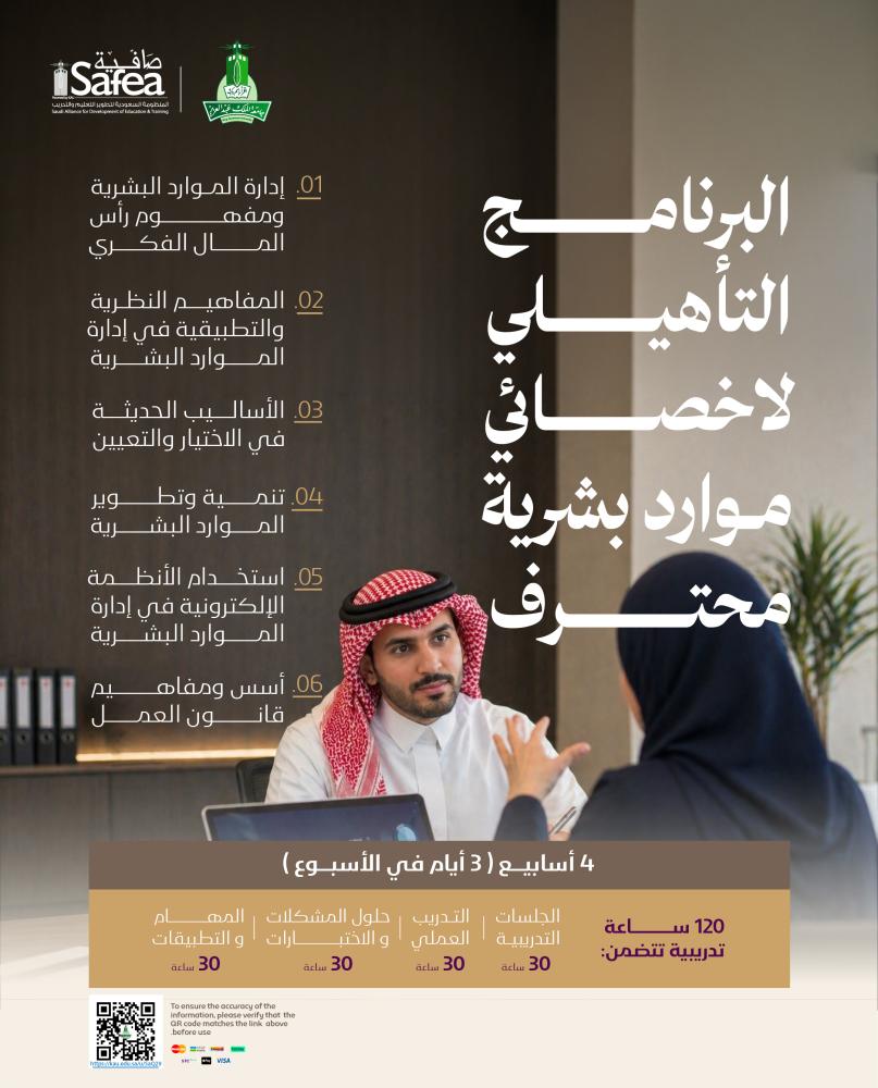 The Qualifying Program for a Professional Human Resources Specialist